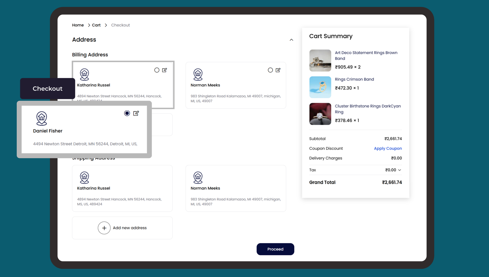 Checkout Process